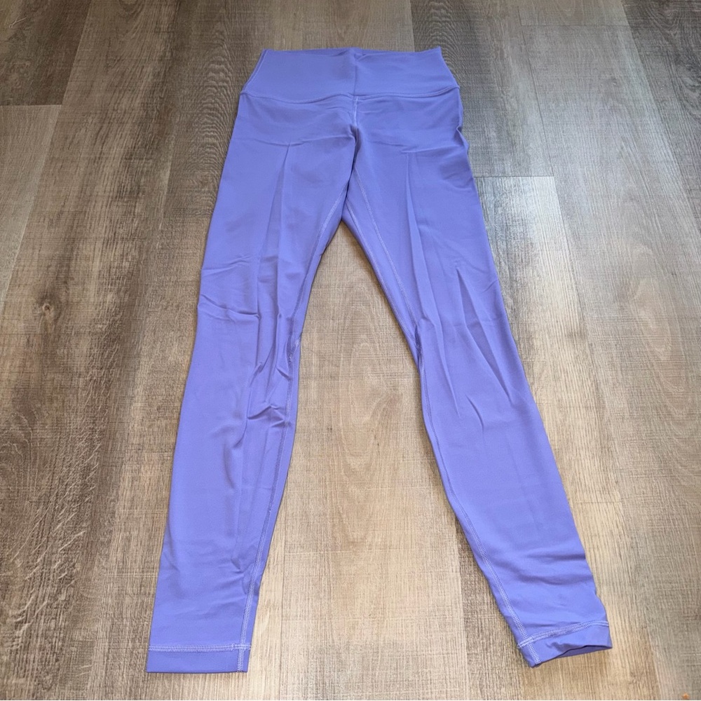 lululemon athletica Align High Rise Pants in 28” inseam Size 6 Bright Lavender